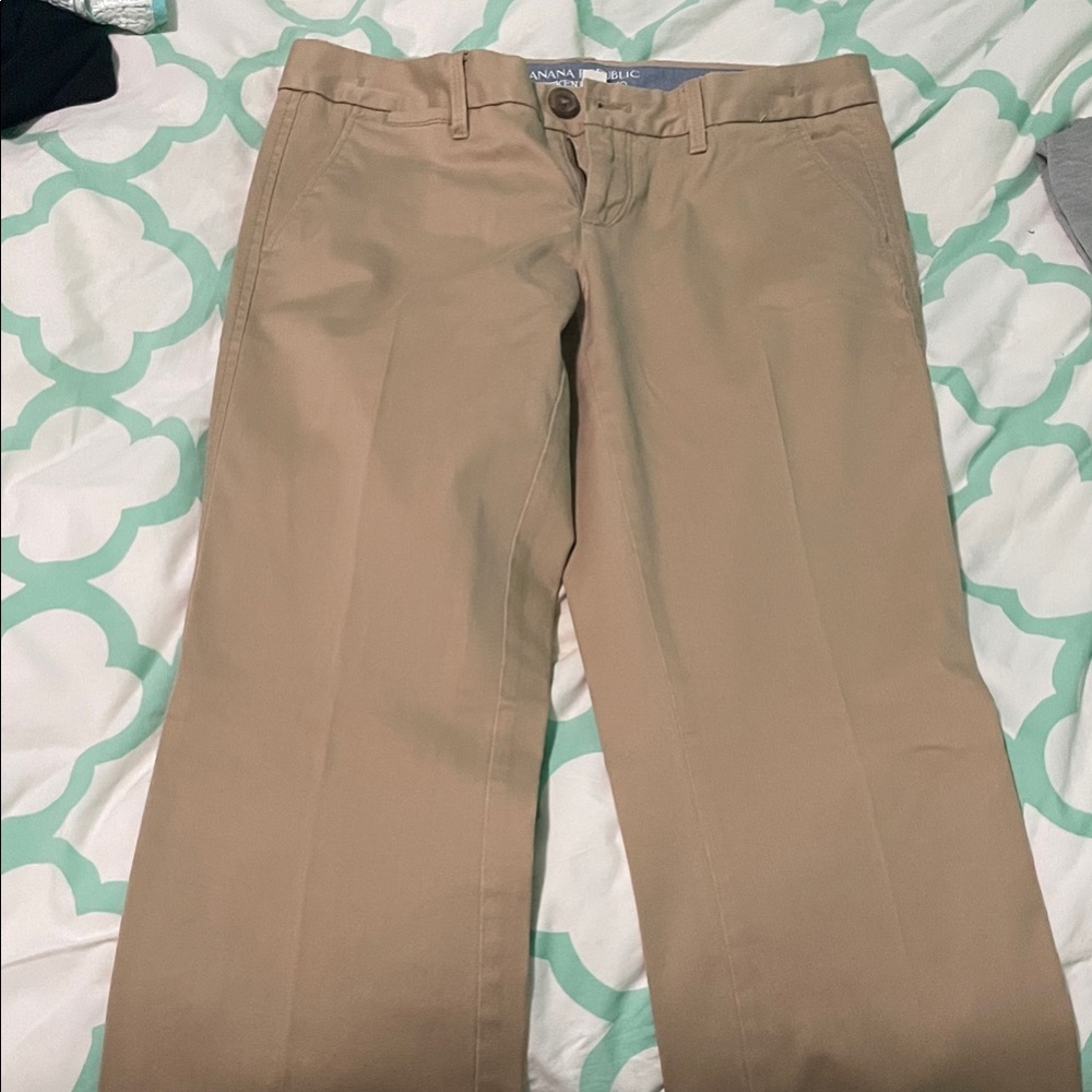 Banana Republic Khaki Chino Pants